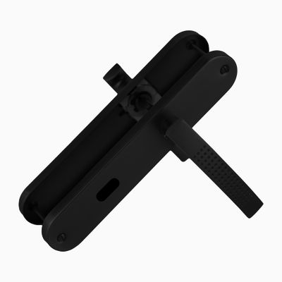 Poignées de porte Ibiza noir mat à clé ALPERTEC