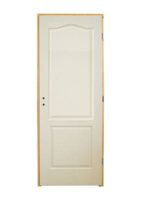 Bloc-porte postformé prépeint 2 panneaux H.204 x l.73 cm poussant gauche SMIS