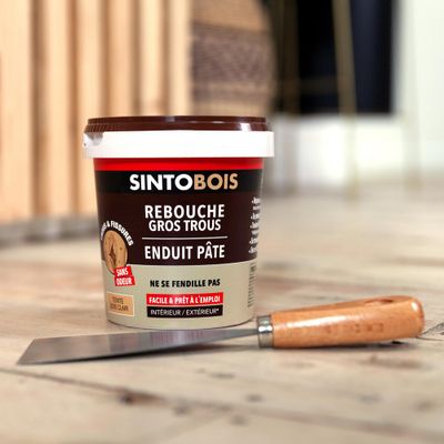 Enduit pâte clair 1 kg - SINTOBOIS