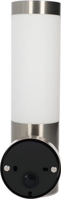 Applique extérieur E27 détecteur de mouvements Arles 2 acier IP44 40W - ARLUX