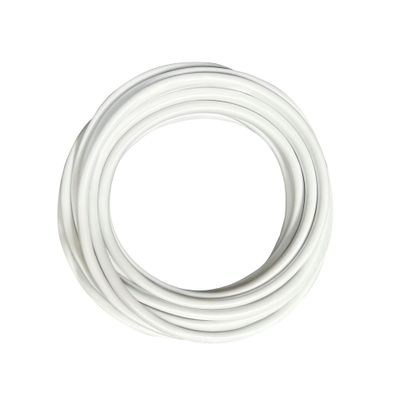 Câble électrique plastique plat blanc 3m - TIBELEC