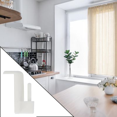 Piton adhésif Finitions blanc par 4 - MOBOIS