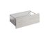 Façade tiroir effet bois blanchi avec poignée intégrée pour meuble de cuisine Syncron ANV-01 OAK 27,6 x 80 cm OFITRES