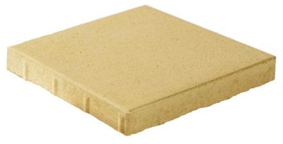 Dalle exterieure béton lisse P40 40 x 40 x 5 cm crème - GGI