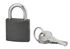 Cadenas à clé acier largeur 30 mm THIRARD
