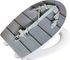 Abattant de WC thermoplastique Rope frein de chute, déclipsable WENKO