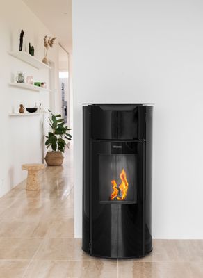 Poêle à granulés 8 kW Aduro P1.3 7 étoiles flammes vertes - ADURO