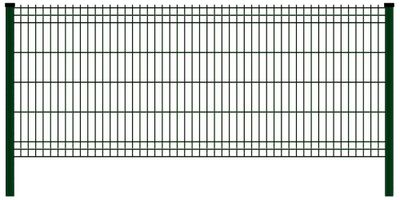 Panneau de grillage rigide Hybrid L.2,50 x H.1,52 m vert FERRO BULLONI