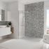 Panneau mural de douche 150x255 cm terrazo granit DécoDesign Softtouch - SCHULTE
