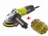 Meuleuse d'angle diamètre 125 mm 800 W 2 disques diamant RAG800-125SD2 RYOBI