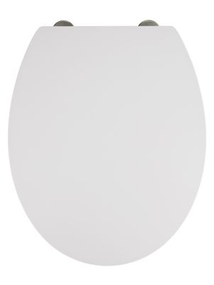 Abattant de WC Mora blanc extra-plat, déclipsable, frein de chute WENKO