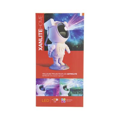 Projecteur veilleuse LED Astrolite blanc - XANLITE