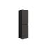 Colonne de salle de bains Volta L30 x H120 x P30 cm bois mélaminé gris