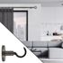 Support ouvert en métal diam 28 mm Finition Gun foncé - MOBOIS