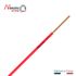Fil HO7V-U 1 x 1,5 mm² 5m rouge