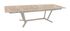 Table de jardin à rallonge VITA downtown céramique crème 180/280cm - PROLOISIRS