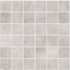 Mosaïque sol/mur intérieur effet béton gris 29 x 29 cm vendu à l'unité