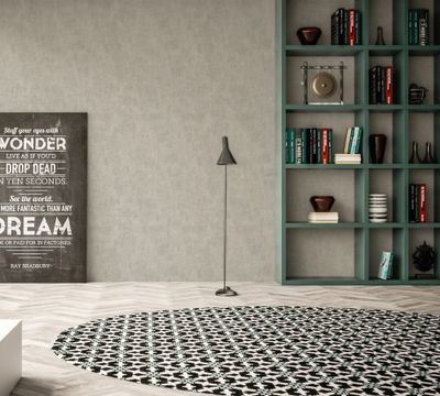 Papier peint expansé sur intissé Used look 53 cm x 10 m gris AS CREATION