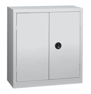 Armoire haute industrielle avec portes battantes gris 100 x 120 x 43 - SNOR