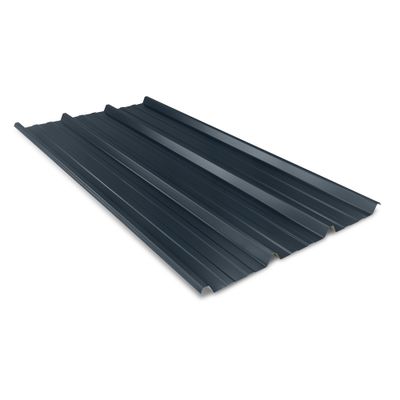 Plaque couverture Coveo profil 3.45 gris anthracite 2 x 1 m - BACACIER