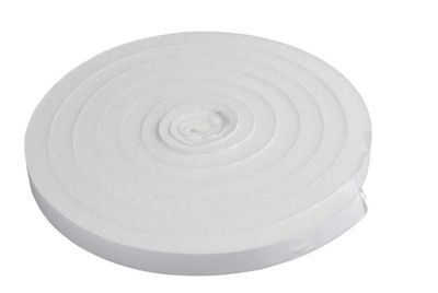 Mousse d'isolation pour fenêtre et porte 4 m 12 mm blanc