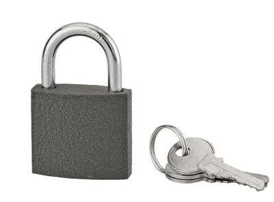 Cadenas à clé acier largeur 40 mm THIRARD