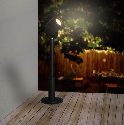 Borne extérieure SPOTY Aluminium anthracite 45cm IP 44 GU 10 35 W - ARLUX