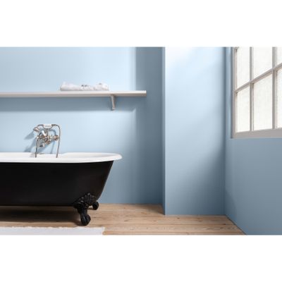 Peinture Crème de Couleur Cuisine et Bain Satin Bleu Horizon 0,75 L - DULUX VALENTINE