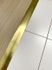 Barre de seuil plat adhésif acier finition laiton 3 x 83 cm GERFLOR