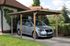Carport simple -  606 Imprégné - 297 x 115 cm - toit PVC Livraison gratuite domicile WEKA