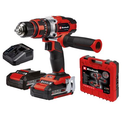 Perceuse à percussion sans fil 18 V POWER X CHANGE TE-CD 18/48 Li-i (2 batteries) - EINHELL