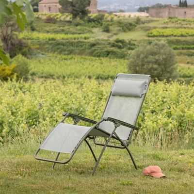 Fauteuil relax zéro gravité vert moss RCLIP - LAFUMA