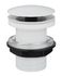 Bonde de lavabo à écoulement libre NF 75 mm blanche ROUSSEAU SANITAIRE