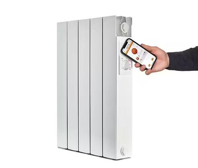 Radiateur à inertie EDEN blanc horizontal 1000W UNIV'R CHAUFFAGE