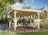 Pergola bois Bois Naturel  Lucy 12,2m2 Livraison à domicile incluse