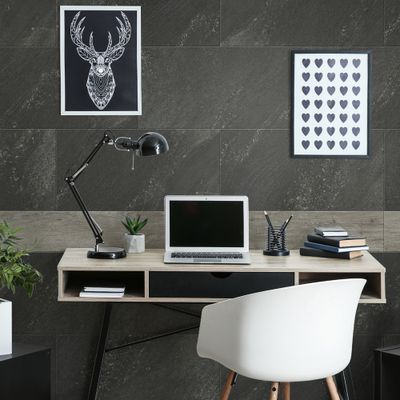 Dalle murale GX Wall dark stone - 5 x 300 x 600 mm - GROSFILLEX