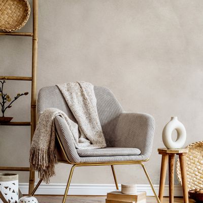 Enduit décoration béton minéral gris perle 6 kg - RESINENCE