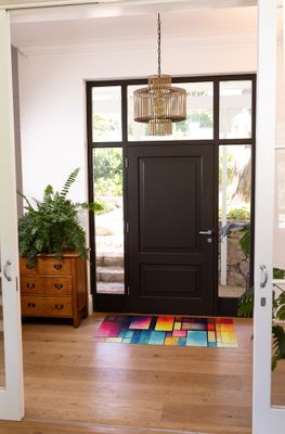 Tapis BOSTON "POP MULTICOLORE" - 50x120cm - Ep.5mm ID HOME