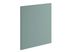 Porte pour meuble de cuisine Lotus vert d'eau mat 70 x 60 cm OFITRES