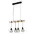 Suspension bois noir E27 4X60W TOWNSHENDS - EGLO