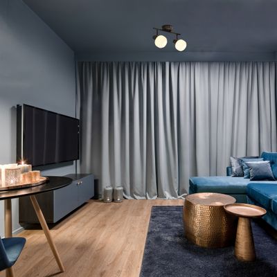 Réglette 2 spots E14 Shelby noir et blanc 2x25W - COREP