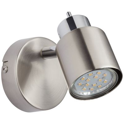 Spot mural GU10 10W aluminium - Andres BRILLIANT