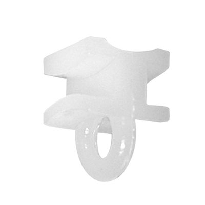 Glisseur pour rail 14 x 8 mm en PVC Finition Blanc par 10 - MOBOIS
