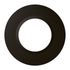 Plaque de finition 1 poste ronde Noir velours - Dooxie LEGRAND