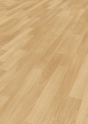 Sol stratifié bois hêtre ép 6 mm 19,5 x 128,5 cm AC3 paquet de 3,010 m² AJ TIMBER