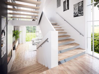 Main courante -  Aluminium anodisé -  L 2,00 m - SOGEM