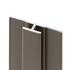 Profilé de jonction taupe pour panneaux muraux de 210 cm - SCHULTE