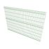 Panneau de grillage rigide Giga 200 2,50m x 1,73 m vert CLOTEX