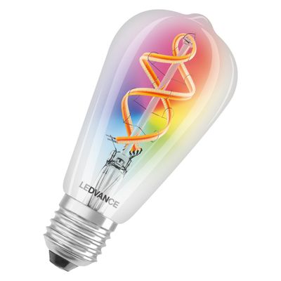 Ampoule wifi EDISON fil E27 RGBW 4.5 W = 300 lumens - LEDVANCE