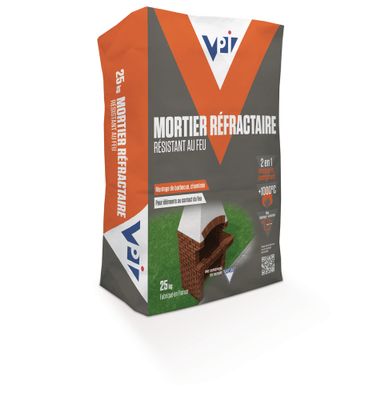 Mortier réfractaire 25 kg VPI